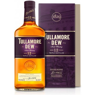 Tullamore D.E.W. 12YO 0,7L 40% akce daruj láhev