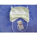 ESITO Kojenecká čepice s růžky hvězdička zelená – Zboží Mobilmania