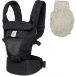 Ergobaby Adapt Cool Air Mesh Onyx černá – Sleviste.cz