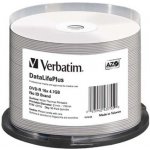 Verbatim DVD-R 4,7GB 16x, Advanced AZO+, printable, cakebox, 50ks (43755) – Hledejceny.cz