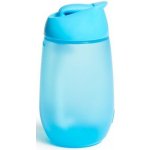 Munchkin hrneček s brčkem Simple Clean modrý 296 ml – Sleviste.cz