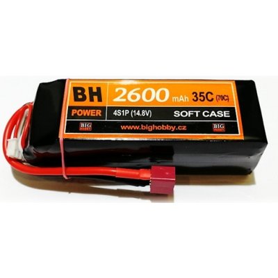 BH Power Li-pol baterie 2600 mAh 4S 35C 70C – Zbozi.Blesk.cz