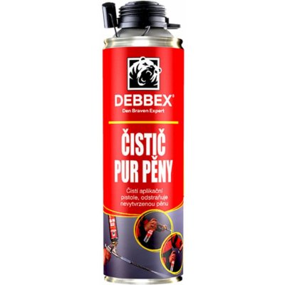 Den Braven Čistič PUR pěny čirá Typ: dóza, Barva: traspanretní, Balení (ml): 150 ml – Zbozi.Blesk.cz