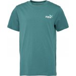 Puma ESSENTIALS 2 COLOR SMALL NO.1 LOGO TEE B Zelená Bílá – Zboží Mobilmania