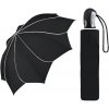 Deštník Pierre Cardin Sunflower vystřelovací deštník černo bílý