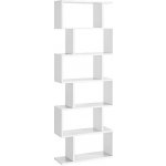 Knihovna Derins, bílá LBC61WT – Zboží Dáma