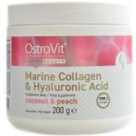 Ostrovit Marine collagen + hyaluronic acid + vitamin C kokos broskev 200 g – Hledejceny.cz