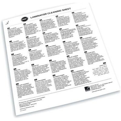 Listy čisticí pro laminátory GBC Premium A3/A4, 5 ks – Sleviste.cz