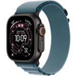 Apple Watch 49mm světle modrý Alpský tah - Large - provedení z černého titanu MG9M4ZM/A – Sleviste.cz