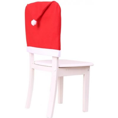 Textilomanie Vánoční potah na židli SANTA CLAUS červený 1 ks – Zboží Dáma
