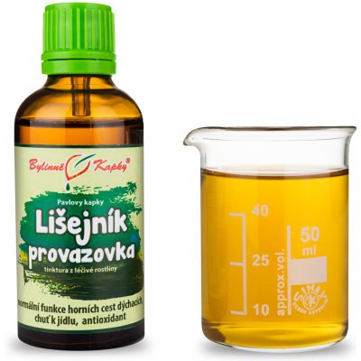 Bylinné kapky Pavlovy bylinné kapky Lišejník provazovka tinktura 50 ml – Hledejceny.cz