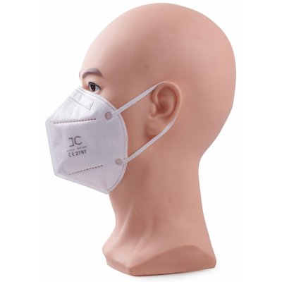 JC respirátor FFP2 bílý 10 ks – Zboží Mobilmania
