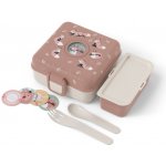 Monbento Dětský svačinový bento box na jídlo Snacky Cinnamon Fox 850ml – Zboží Mobilmania