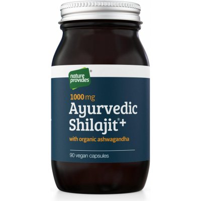 Shilajit s bio ashwagandhou 90 kapslí – Hledejceny.cz