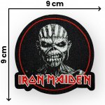 Nášivka - Iron Maiden - kulatá – Sleviste.cz