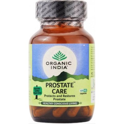 Organic India Organic Indie Prostate Care 60 kapslí