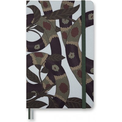 Moleskine Zápisník Snake Leaves tvrdé desky A5 linkovaný – Hledejceny.cz