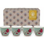 Pip Studio Blooming Tales kalíšku na vajíčko modrá sada 4 ks – Hledejceny.cz