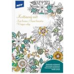 MFP 5301044 Omalovánky antistresové Květinový Svět 210x296 32s – Zboží Dáma