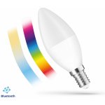 SPECTRUM LED žárovka svíce E-14 230V 4,9W RGBW+CCT+DIM BTM SMART – Hledejceny.cz