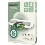 Laminovací fólie Fellowes – A4, z 50 % recyklované, lesklé, 100 ks – Sleviste.cz