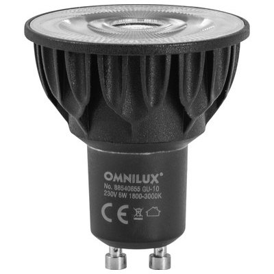 Omnilux GU10 230V COB 5W LED 1800-3000K, s tlumením teploty – Hledejceny.cz