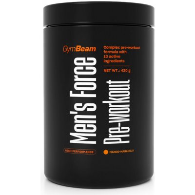 GymBeam Men‘s Force Pre-Workout 420 g – Zboží Mobilmania