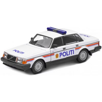 Welly Volvo 240 GL 1986 Politi Policie Norsko 1:24