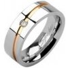 Prsteny Spikes USA dámský snubní ocelový prsten šíře OPR1389