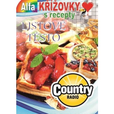 Křížovky s recepty 1/2020 - Listové těsto