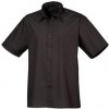 Pánská Košile Premier Workwear pánská košile s krátkým rukávem PR202 black