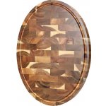 XinZuo Prkénko z akácie 10 – oválné 42×32 cm – Zboží Mobilmania