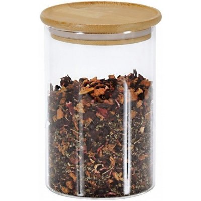 Kesper Skleněná dóza s bambusovým víkem 800 ml – Zboží Dáma