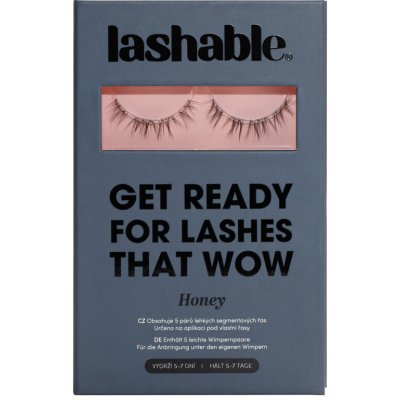 Lashable umělé trsové nalepovací řasy Honey 5-11mm 5 párů – Zbozi.Blesk.cz