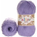 Alize Bella 100 fialová 158 – Zboží Mobilmania
