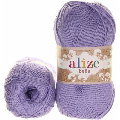 Alize Bella 100 fialová 158 – Zboží Mobilmania