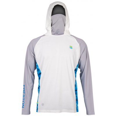 Preston Innovations tričko Performance Hooded Sun Shirt UPF-40 – Zboží Mobilmania