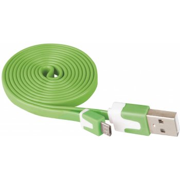 Emos SM7001G USB 2.0 A/M - micro B/M, 1m, zelený