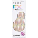 KISS Nalepovací nehty ImPRESS Color FX Connection 30 ks – Sleviste.cz