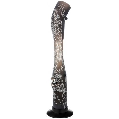 BVPK Bong Dragon akryl plast 41 cm černý – Hledejceny.cz