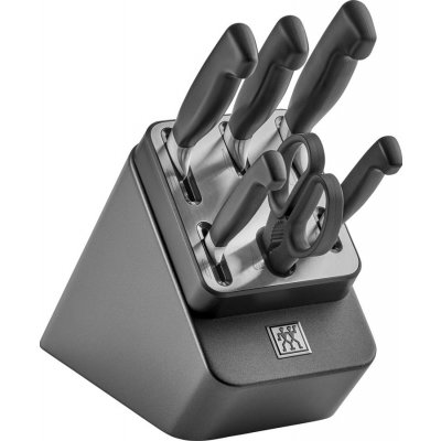 Zwilling Four Stat Samoostřící blok s noži 7 ks – Zboží Mobilmania