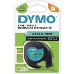 Dymo 91204 S0721640 černý tisk zelený 4 m, 12 mm – Hledejceny.cz