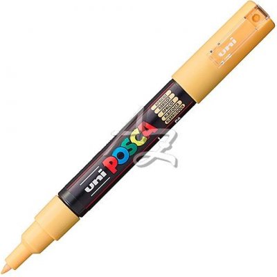 Uni Posca PC-1M P4 akrylový 0,7-1mm meruňkový – Zboží Mobilmania