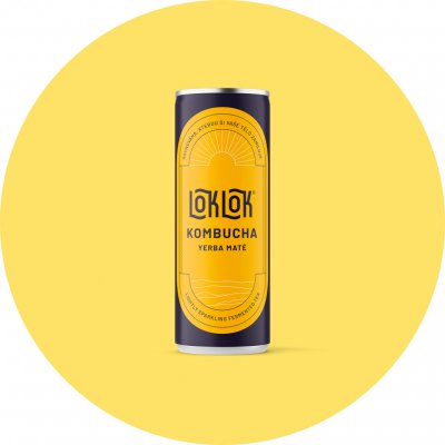 Loklok Kombucha Yerba Maté 250 ml