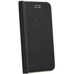 Pouzdro Forcell LUNA Book Gold XIAOMI Redmi Note 10 / 10S černé – Zboží Mobilmania