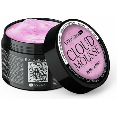 Excellent Pro stavební gel Cloud Mousse Berry Sorbet 15g – Zboží Mobilmania