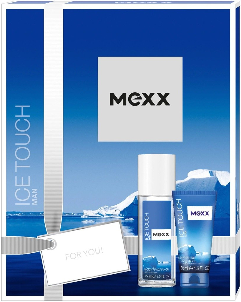 Mexx Ice Touch Man 2014 deodorant sklo 75 ml + sprchový gel 50 ml dárková sada
