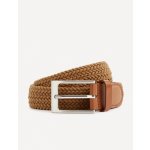Celio pánský pletený pásek Gigi1 hnědý – Zboží Dáma