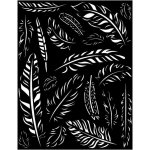 Stamperia Plastová šablona 20x25 cm Amazonia Stencil peříčka – Zboží Dáma