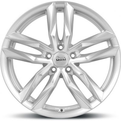 MAM RS3 8x18 5x112 ET45 silver – Zboží Mobilmania